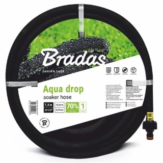 Bradas Zahradní hadice Aqua-Drop - průsaková zavlažovací  1/2" - 7,5m