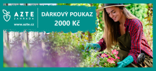 Elektronický Dárkový Poukaz AZTE.CZ v Hodnotě 2000 Kč
