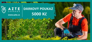 Elektronický Dárkový Poukaz AZTE.CZ v Hodnotě 5000 Kč
