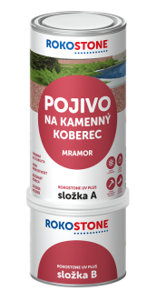 POJIVO pro kamenný koberec ROKOSTONE® UV PLUS set 1,25 kg