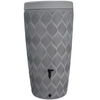Sud na dešťovou vodu FLOW platinum, 240 litrů s kohoutkem 3/4 