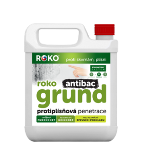 Hloubkový penetrační a zpevňovací nátěr, protiplísňový Rokogrund Antibac, 1 kg